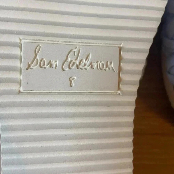 Sam Edelman Women's Ainslie Braided Platform Slide Sandal Size 8 Blue - Picture 9 of 9